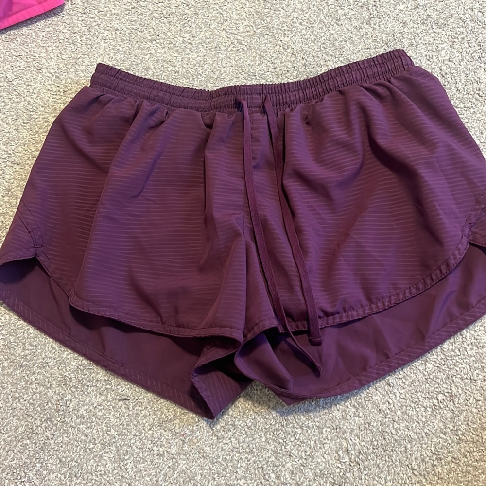 Old navy shorts, purple
